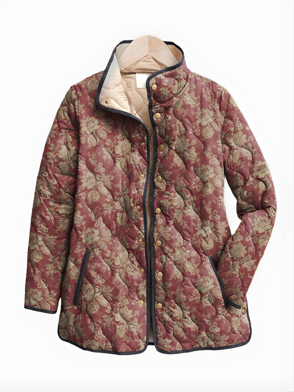 KARA™ | Retro Floral Print Jacket