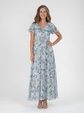 Mariam | Floral Chiffon Maxi Dress