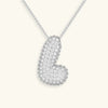 Bubble Initial Necklace