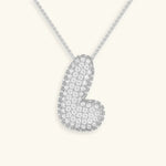 Bubble Initial Necklace