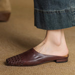 Mila™ Genuine Leather Mules