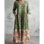 Emery™ Vintage Floral Maxi Dress