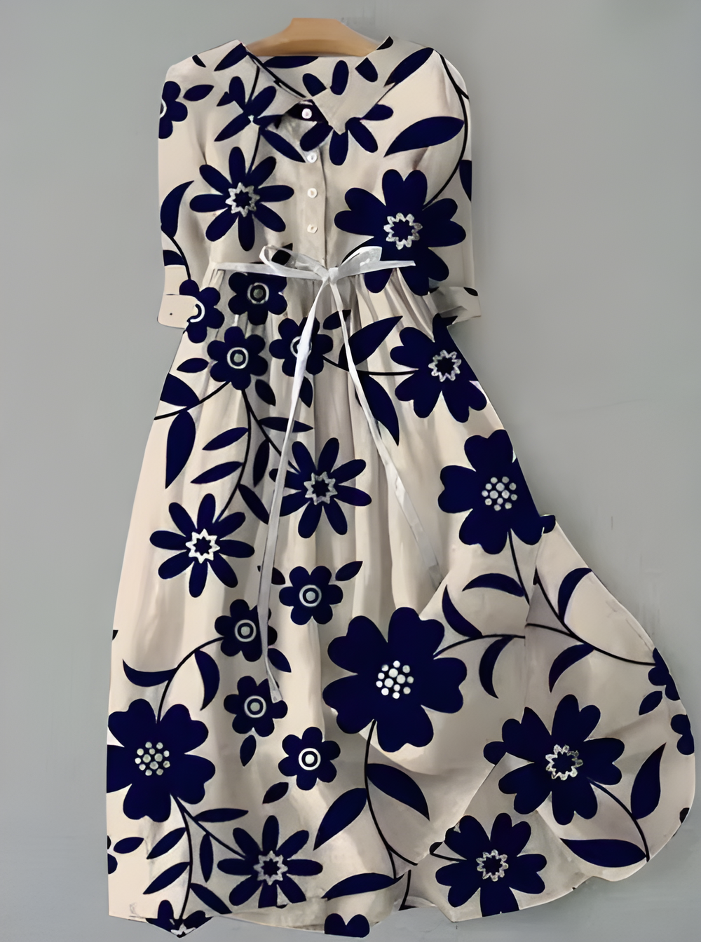 Coralie™ Elegant Floral Dress