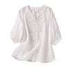 Sophie™ Embroidered Cotton Floral Blouse