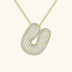Bubble Initial Necklace