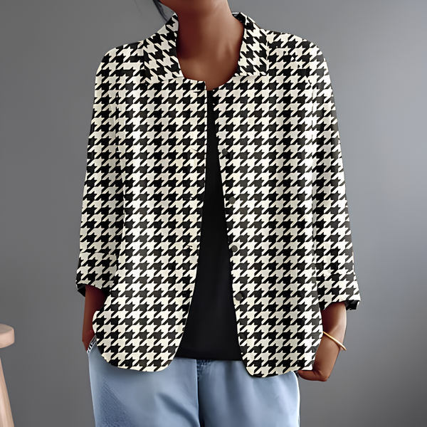 Luz™ | Houndstooth Blouse