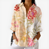 Vintage Bloom Botanical Blouse