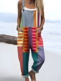 Kara™ - Colorburst Stripes Jumpsuit