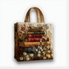Vintage Book Lover | Handmade Quilted Tote