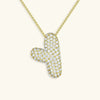Bubble Initial Necklace