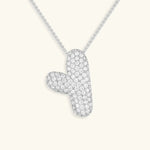 Bubble Initial Necklace