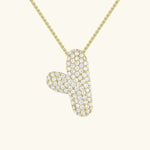 Bubble Initial Necklace