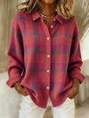 Salome™ Cloud-Soft Plaid Button-Up