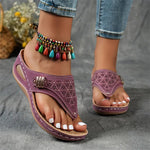 Anna™ | Comfort Wedge Toe Sandals