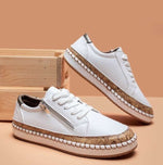 Oluchi™  Floral Orthopedic Zipper Sneakers