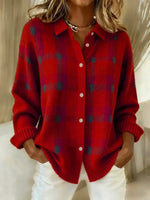 Salome™ Cloud-Soft Plaid Button-Up