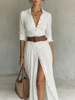 Camille™ Linen Blend Maxi Dress