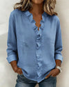 Lottie™ Ruffle V-Neck Blouse