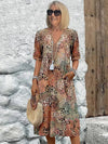 Maya™ Vibrant Midi Dress