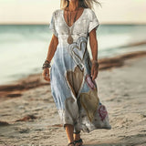 Estrella™ Plus Size Vintage Heart Dress