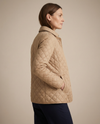 Olive™ Quilted Button-Up Jacket