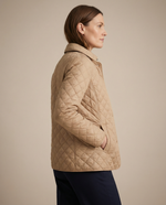 Olive™ Quilted Button-Up Jacket