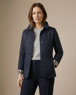Olive™ Quilted Button-Up Jacket