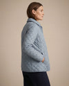 Olive™ Quilted Button-Up Jacket