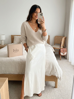Isolde™ Knit & Satin Ensemble