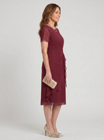 Blake™ Elegant Chiffon Draped Dress