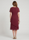 Blake™ Elegant Chiffon Draped Dress