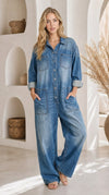 Johanna™ Relaxed Denim Jumpsuit