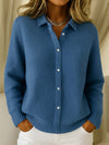 Amari Classic Waffle Knit Cardigan