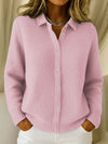 Amari Classic Waffle Knit Cardigan