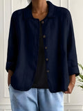 Kelly™ | Relaxed Button Blouse