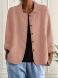 Michaela™ | Relaxed Button Blouse