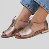 Tara™ Adjustable Leather Strap Sandals