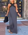 Ruby™ Breathable Crossed Maxi Dress