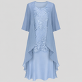 Lumi™ Chiffon Two-Piece Dress