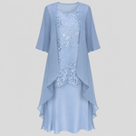 Lumi™ Chiffon Two-Piece Dress