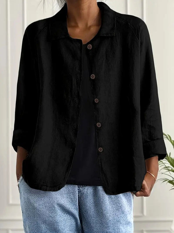 Honey™ | Relaxed Button Blouse