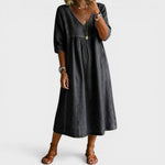 Esther™ Elegant Denim Dress