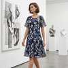Teresa™ Elegant Floral A-Line Dress